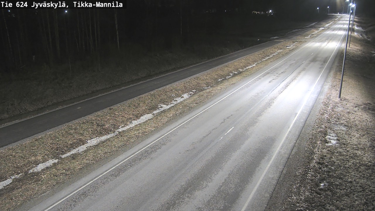 Kelikamerat Kuva Tie 624 Jyväskylä, Tikka-Mannila, Jyväskylä, Keski-Suomi