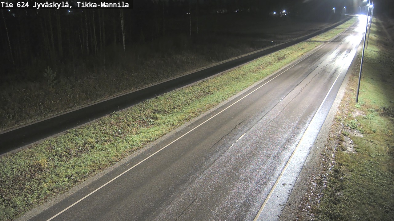 Kelikamerat Kuva Tie 624 Jyväskylä, Tikka-Mannila, Jyväskylä, Keski-Suomi