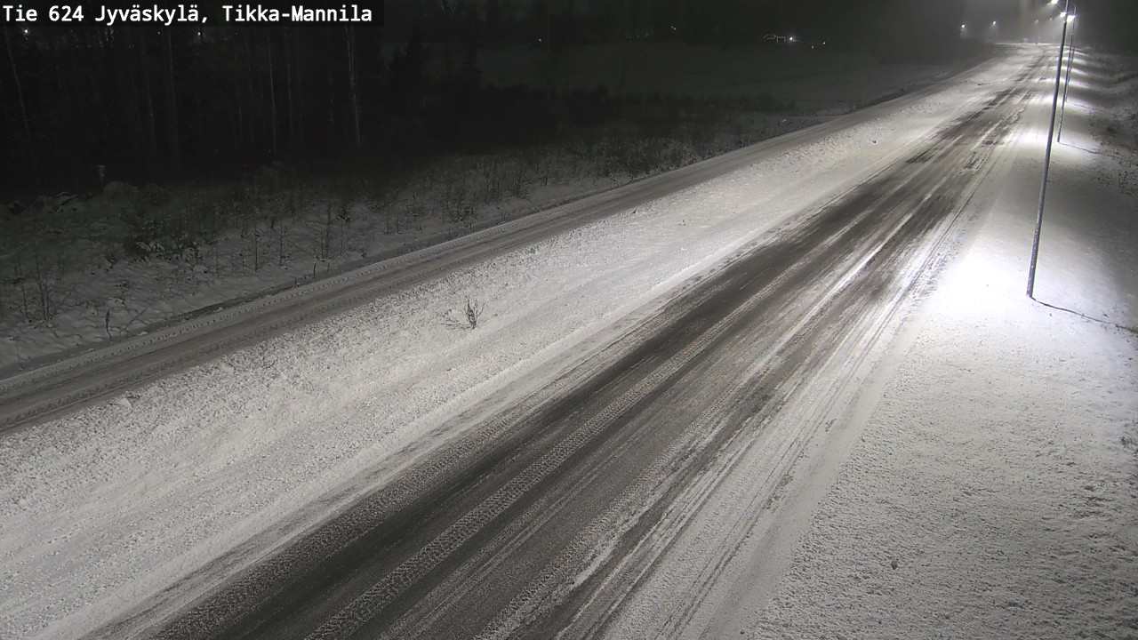 Kelikamerat Kuva Tie 624 Jyväskylä, Tikka-Mannila, Jyväskylä, Keski-Suomi