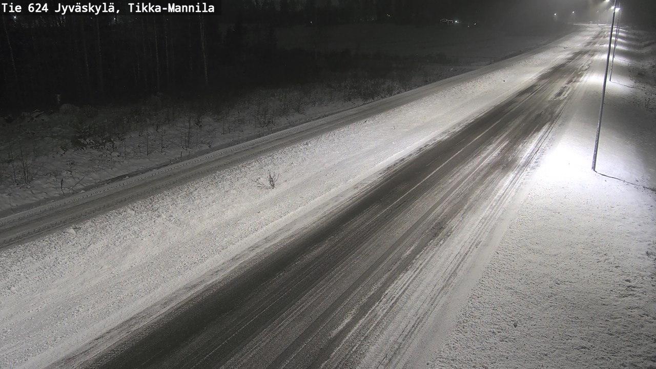 Kelikamerat Kuva Tie 624 Jyväskylä, Tikka-Mannila, Jyväskylä, Keski-Suomi