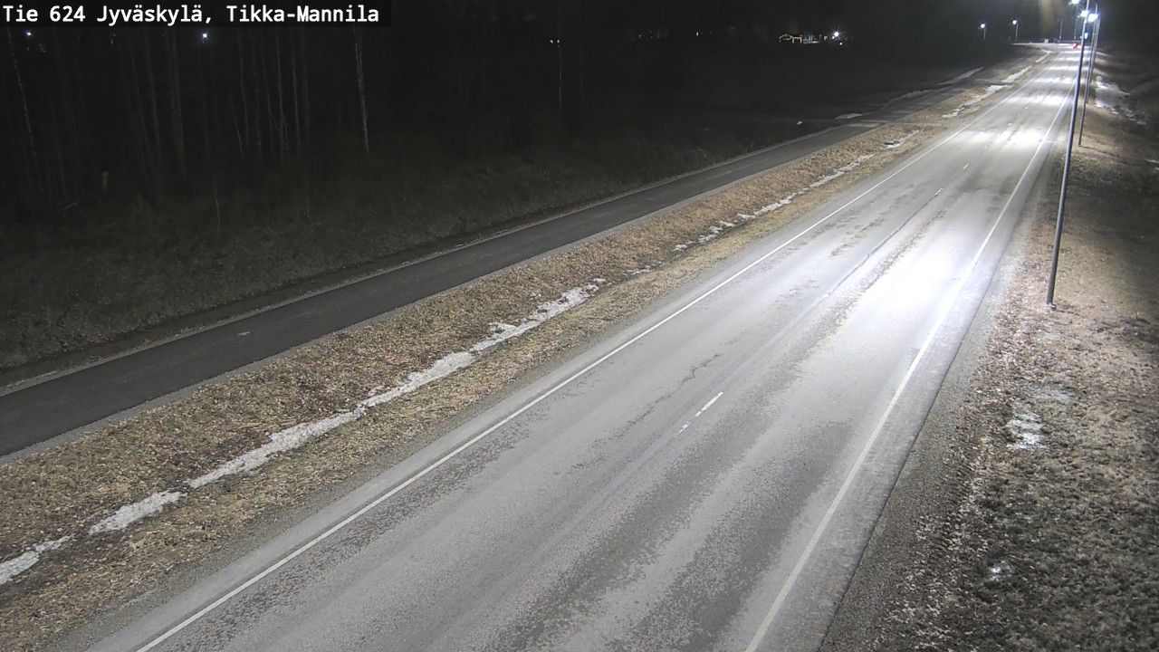 Kelikamerat Kuva Tie 624 Jyväskylä, Tikka-Mannila, Jyväskylä, Keski-Suomi