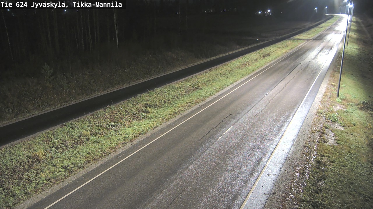 Kelikamerat Kuva Tie 624 Jyväskylä, Tikka-Mannila, Jyväskylä, Keski-Suomi