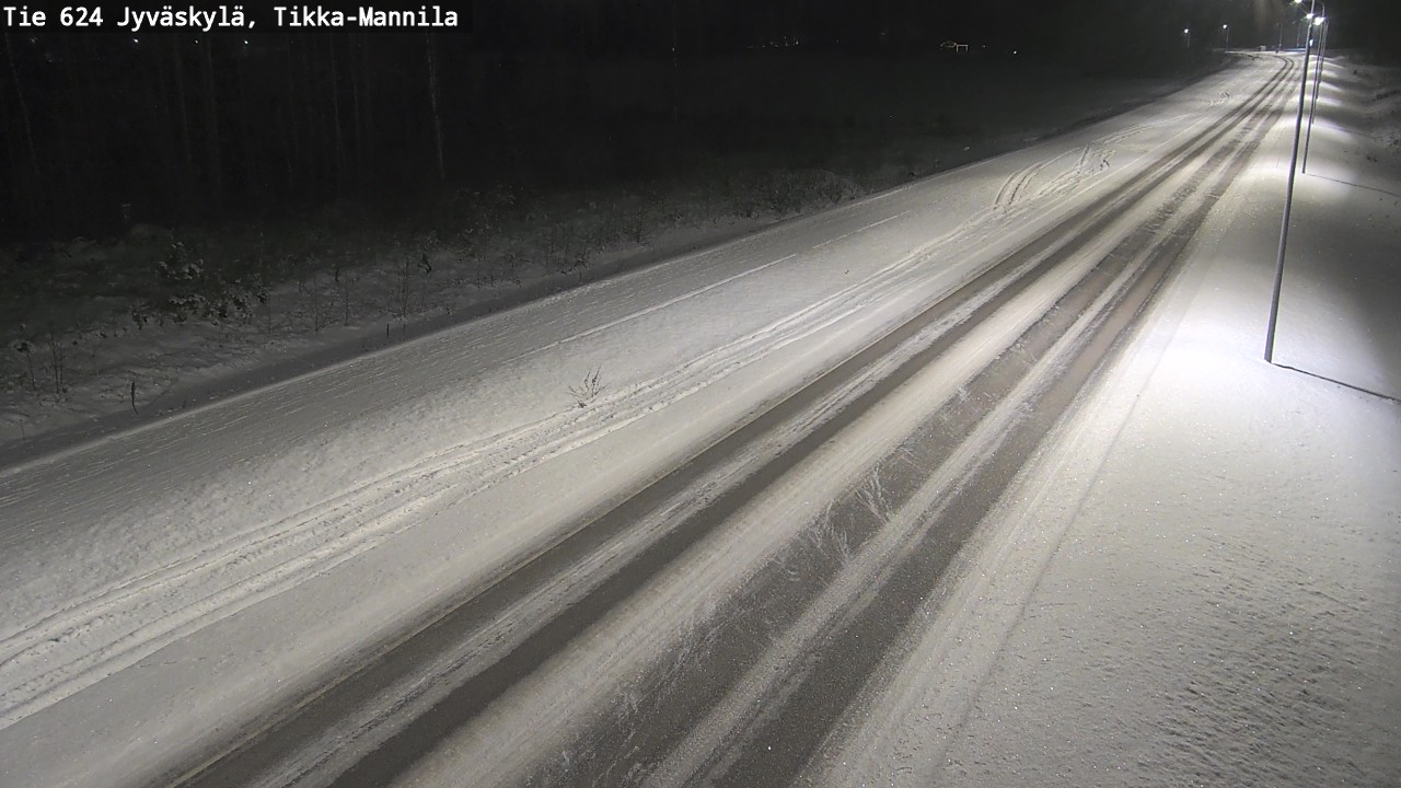 Kelikamerat Kuva Tie 624 Jyväskylä, Tikka-Mannila, Jyväskylä, Keski-Suomi