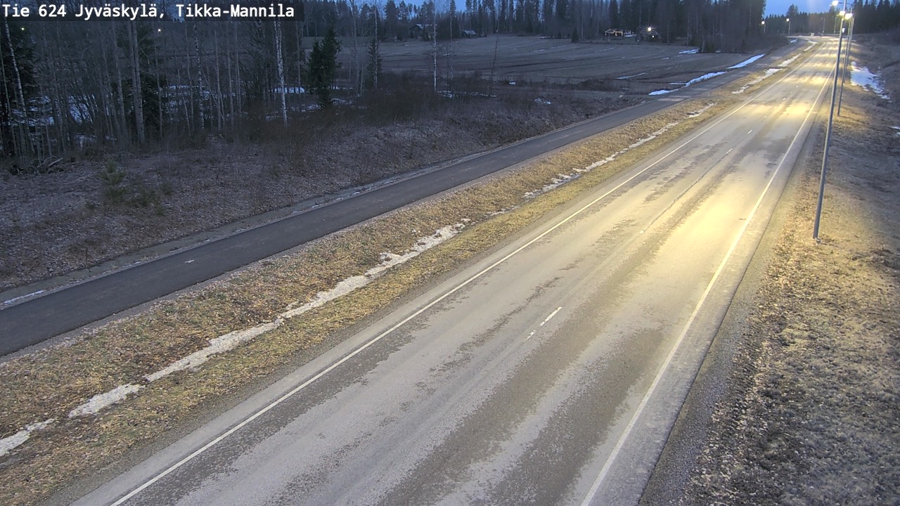 Kelikamerat Kuva Tie 624 Jyväskylä, Tikka-Mannila, Jyväskylä, Keski-Suomi