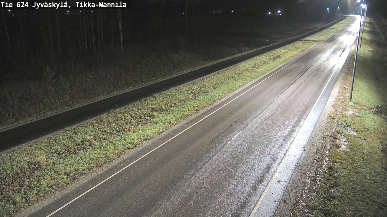 Kelikamerat Kuva Tie 624 Jyväskylä, Tikka-Mannila, Jyväskylä, Keski-Suomi