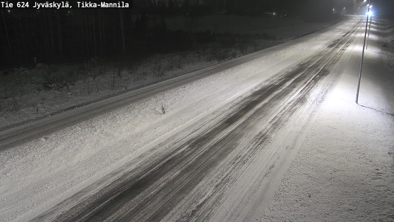 Kelikamerat Kuva Tie 624 Jyväskylä, Tikka-Mannila, Jyväskylä, Keski-Suomi