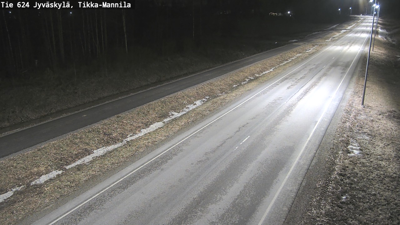 Kelikamerat Kuva Tie 624 Jyväskylä, Tikka-Mannila, Jyväskylä, Keski-Suomi