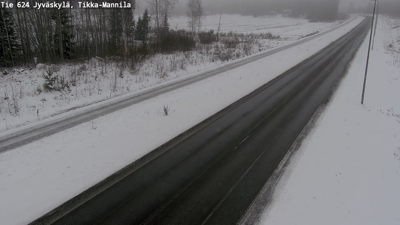 Kelikamerat Kuva Tie 624 Jyväskylä, Tikka-Mannila, Jyväskylä, Keski-Suomi