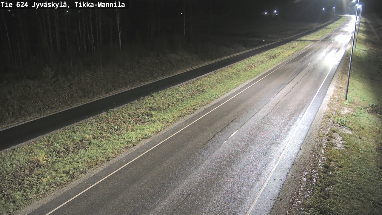 Kelikamerat Kuva Tie 624 Jyväskylä, Tikka-Mannila, Jyväskylä, Keski-Suomi