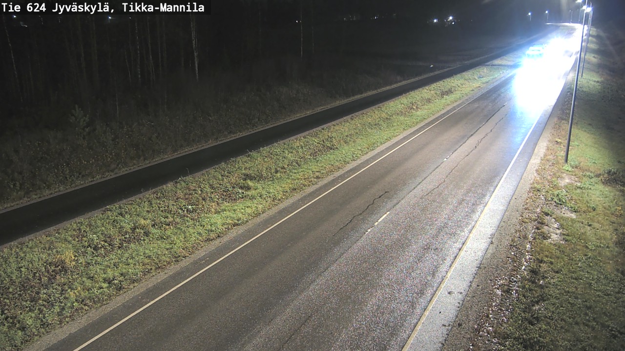 Kelikamerat Kuva Tie 624 Jyväskylä, Tikka-Mannila, Jyväskylä, Keski-Suomi