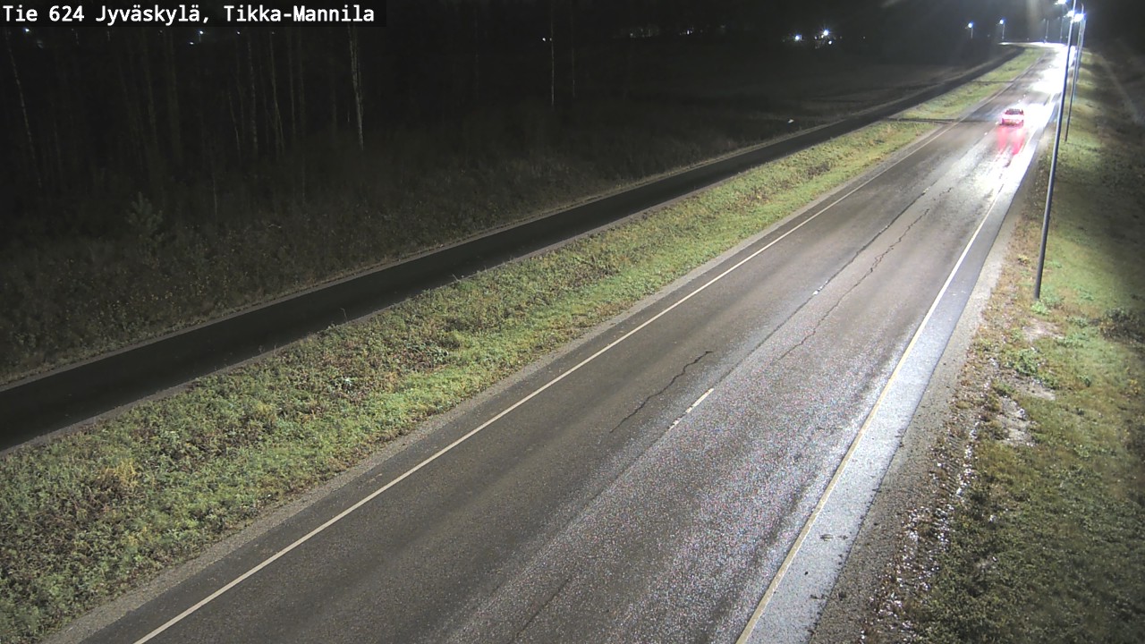 Kelikamerat Kuva Tie 624 Jyväskylä, Tikka-Mannila, Jyväskylä, Keski-Suomi