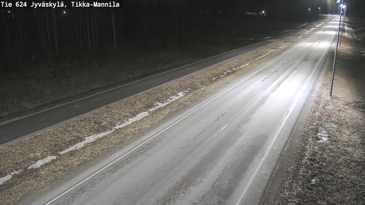 Kelikamerat Kuva Tie 624 Jyväskylä, Tikka-Mannila, Jyväskylä, Keski-Suomi