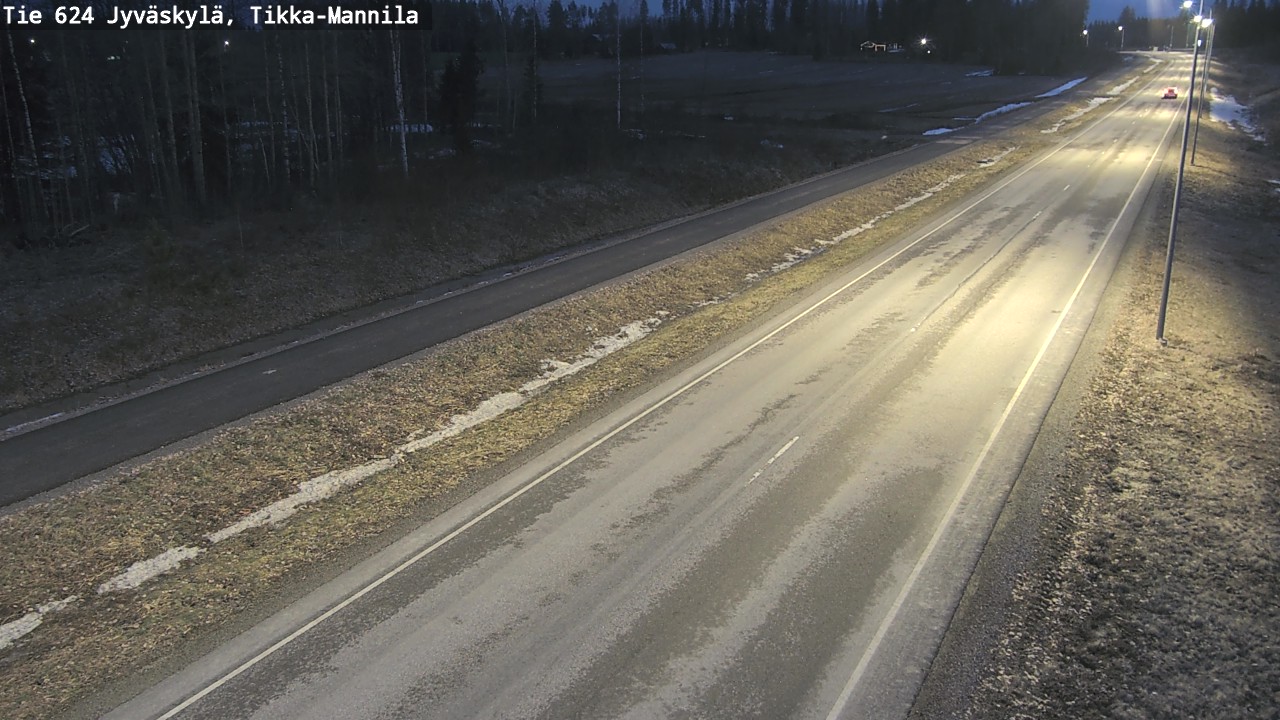 Kelikamerat Kuva Tie 624 Jyväskylä, Tikka-Mannila, Jyväskylä, Keski-Suomi