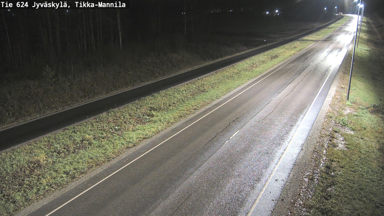 Kelikamerat Kuva Tie 624 Jyväskylä, Tikka-Mannila, Jyväskylä, Keski-Suomi