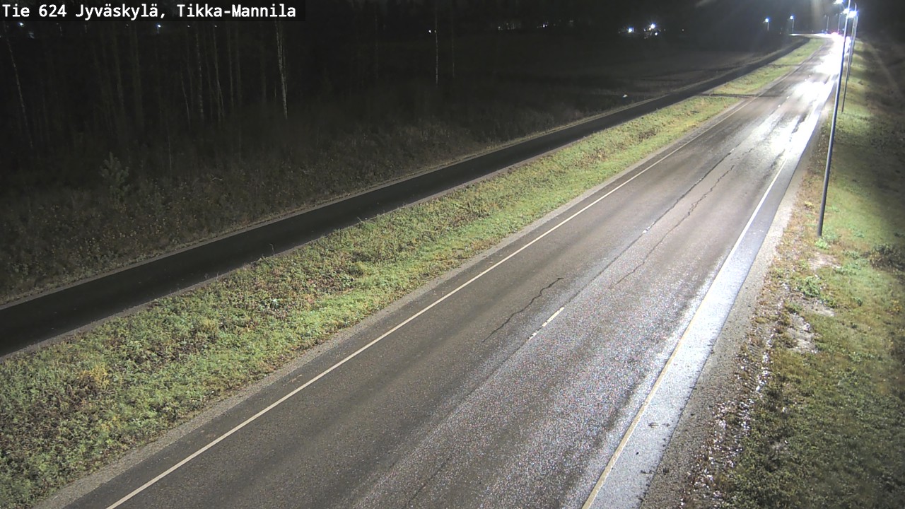 Kelikamerat Kuva Tie 624 Jyväskylä, Tikka-Mannila, Jyväskylä, Keski-Suomi