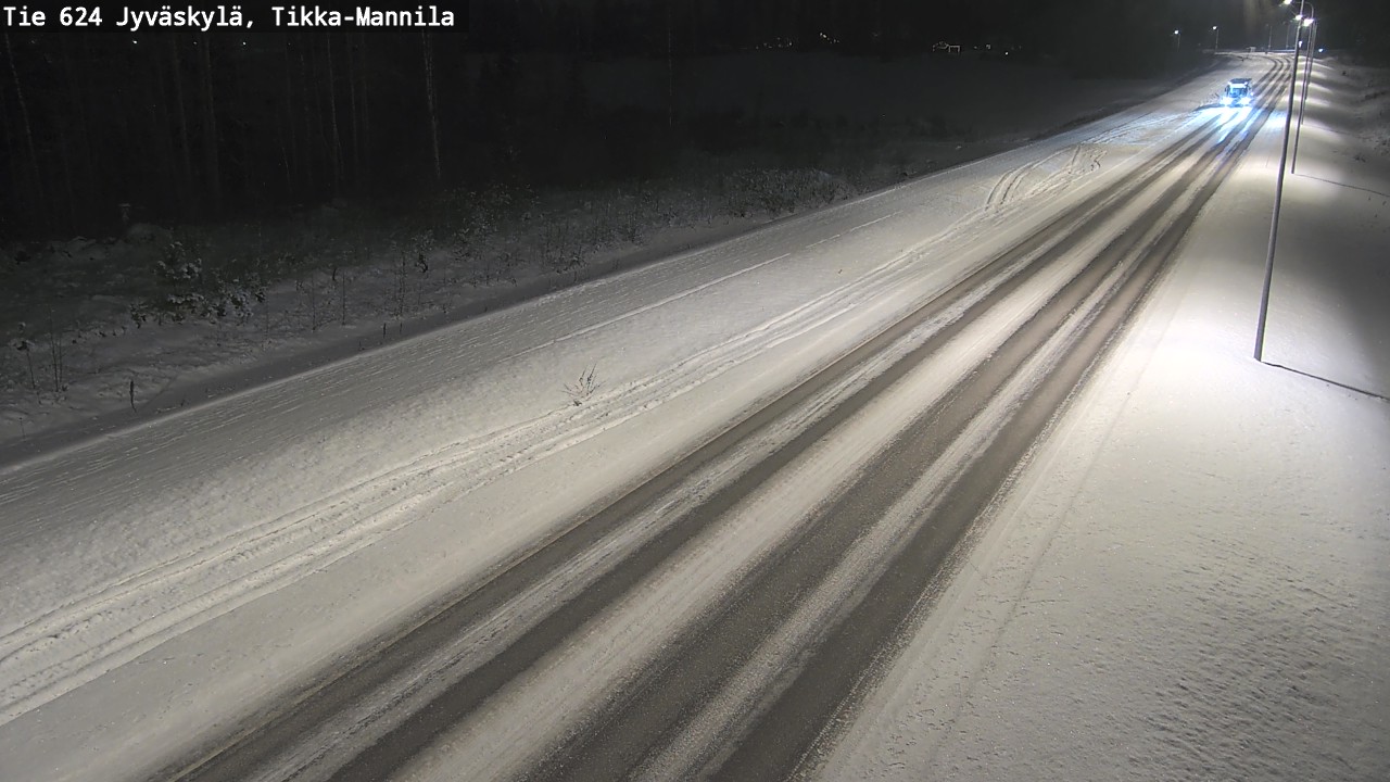 Kelikamerat Kuva Tie 624 Jyväskylä, Tikka-Mannila, Jyväskylä, Keski-Suomi