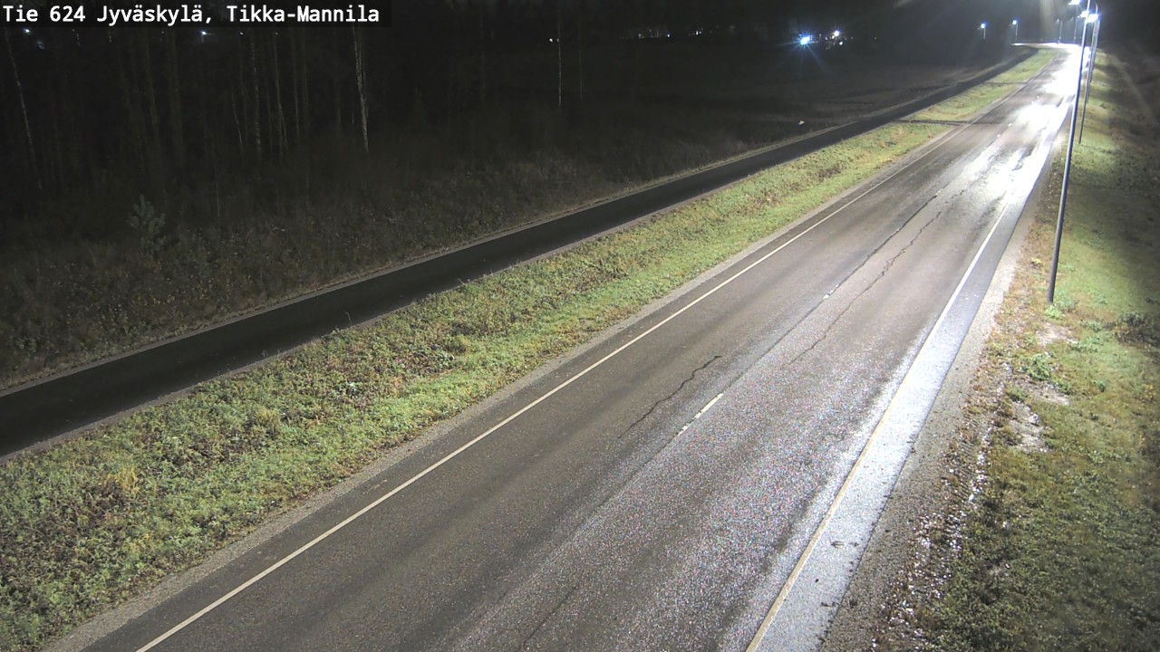 Kelikamerat Kuva Tie 624 Jyväskylä, Tikka-Mannila, Jyväskylä, Keski-Suomi