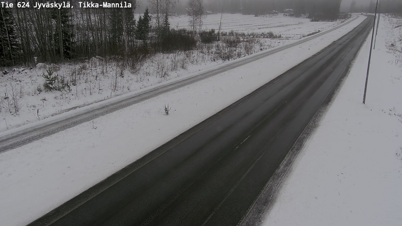 Kelikamerat Kuva Tie 624 Jyväskylä, Tikka-Mannila, Jyväskylä, Keski-Suomi