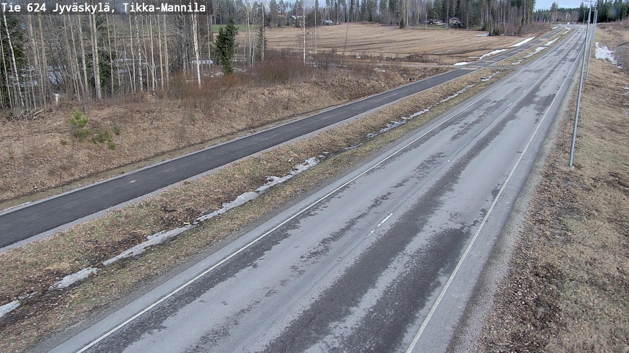 Kelikamerat Kuva Tie 624 Jyväskylä, Tikka-Mannila, Jyväskylä, Keski-Suomi