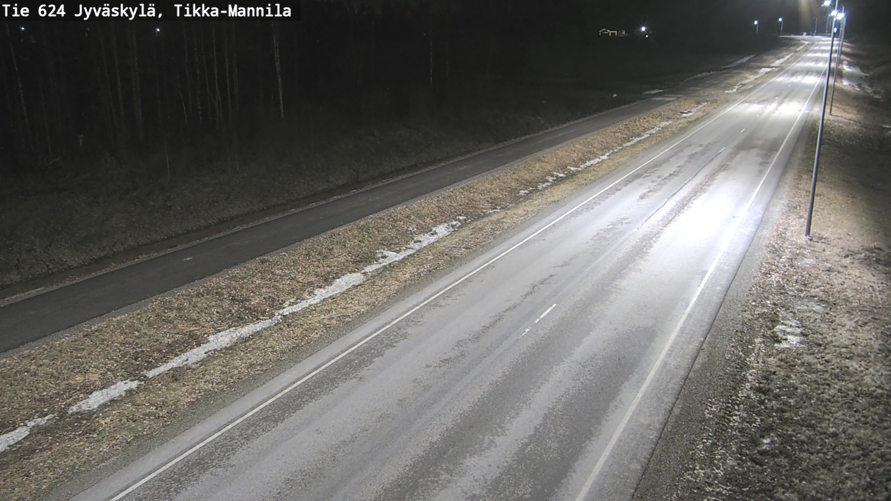 Kelikamerat Kuva Tie 624 Jyväskylä, Tikka-Mannila, Jyväskylä, Keski-Suomi