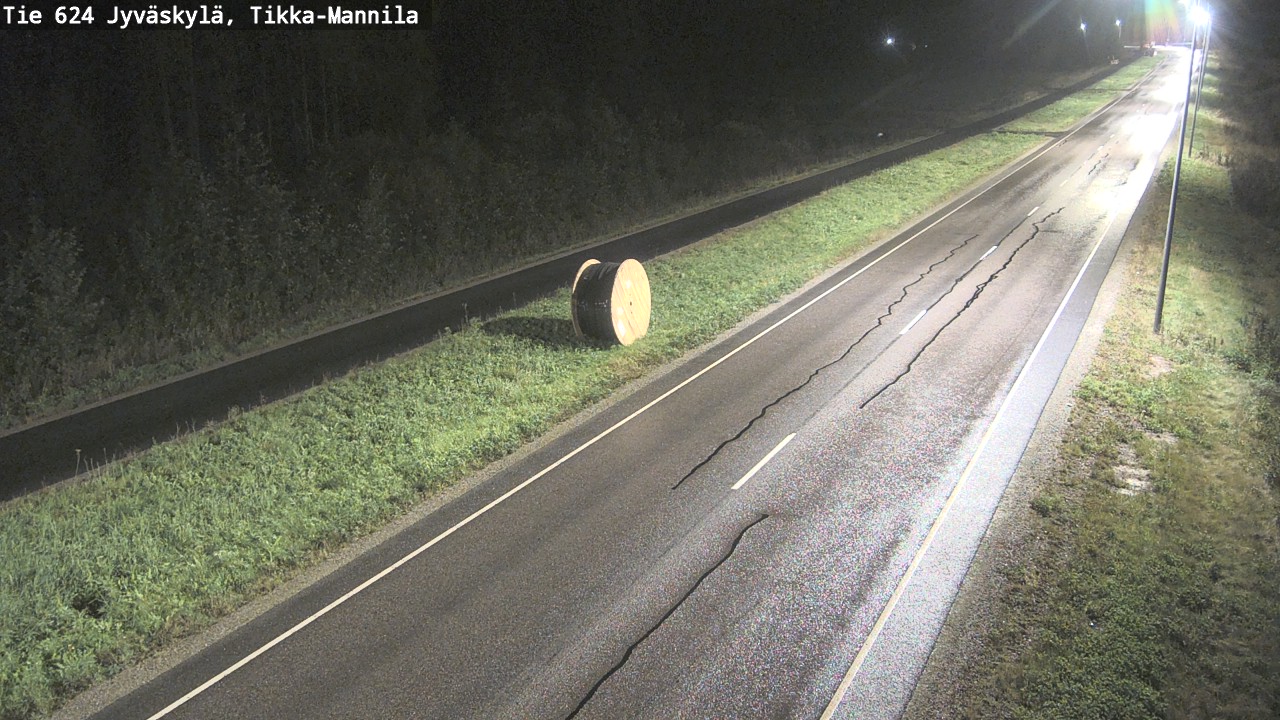 Kelikamerat Kuva Tie 624 Jyväskylä, Tikka-Mannila, Jyväskylä, Keski-Suomi