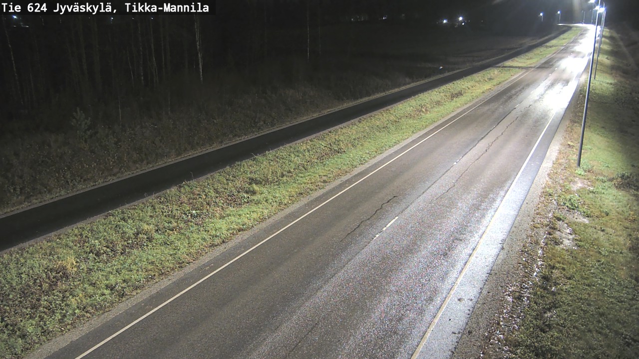 Kelikamerat Kuva Tie 624 Jyväskylä, Tikka-Mannila, Jyväskylä, Keski-Suomi