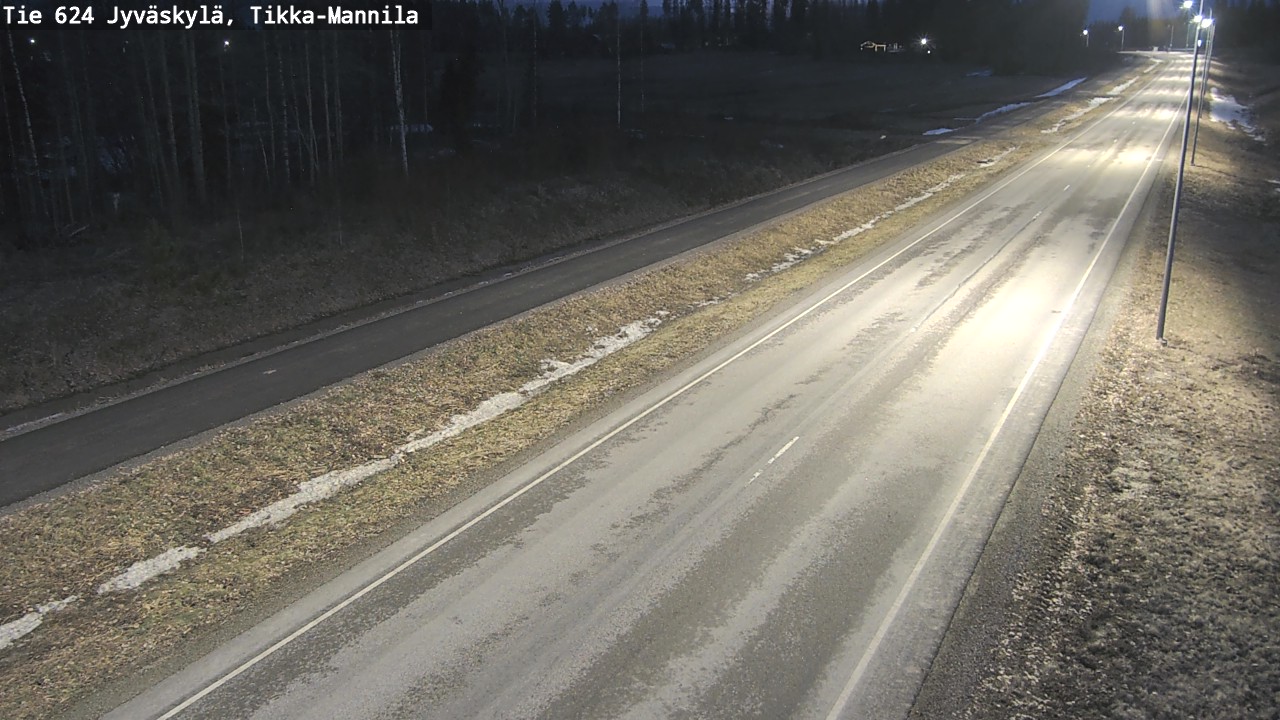 Kelikamerat Kuva Tie 624 Jyväskylä, Tikka-Mannila, Jyväskylä, Keski-Suomi