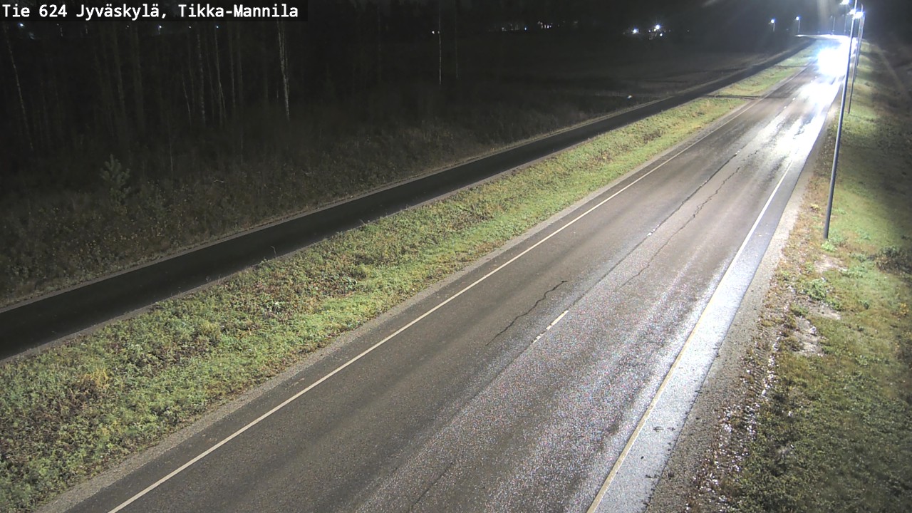 Kelikamerat Kuva Tie 624 Jyväskylä, Tikka-Mannila, Jyväskylä, Keski-Suomi