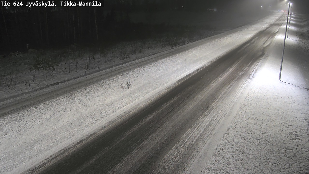 Kelikamerat Kuva Tie 624 Jyväskylä, Tikka-Mannila, Jyväskylä, Keski-Suomi