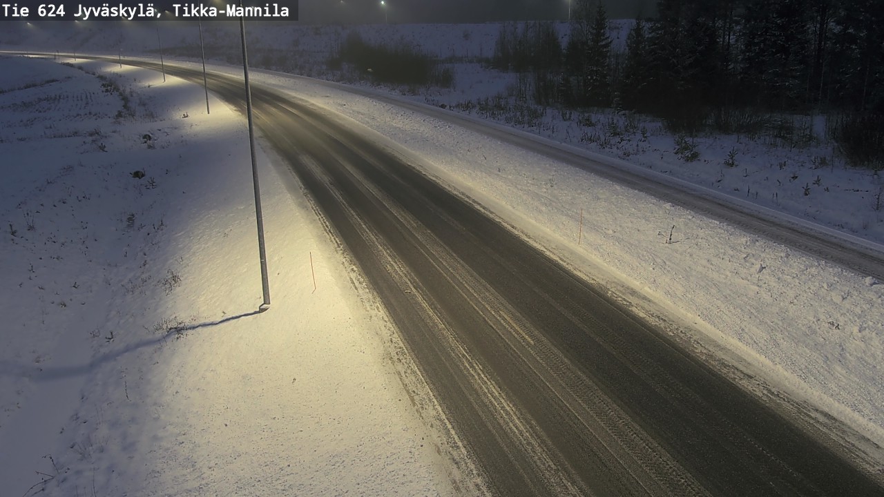 Kelikamerat Kuva Tie 624 Jyväskylä, Tikka-Mannila, Jyväskylä, Keski-Suomi