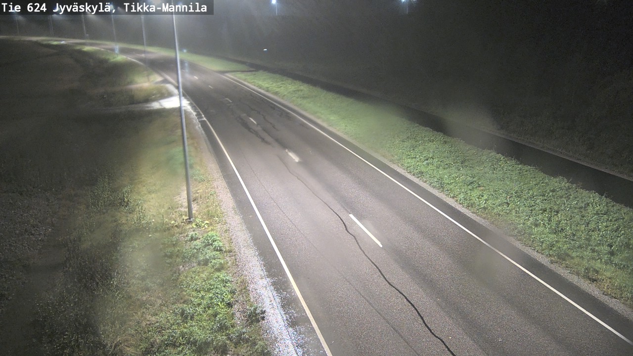 Weather Camera Image Road 624 Jyväskylä, Tikka-Mannila, Jyväskylä, Keski-Suomi