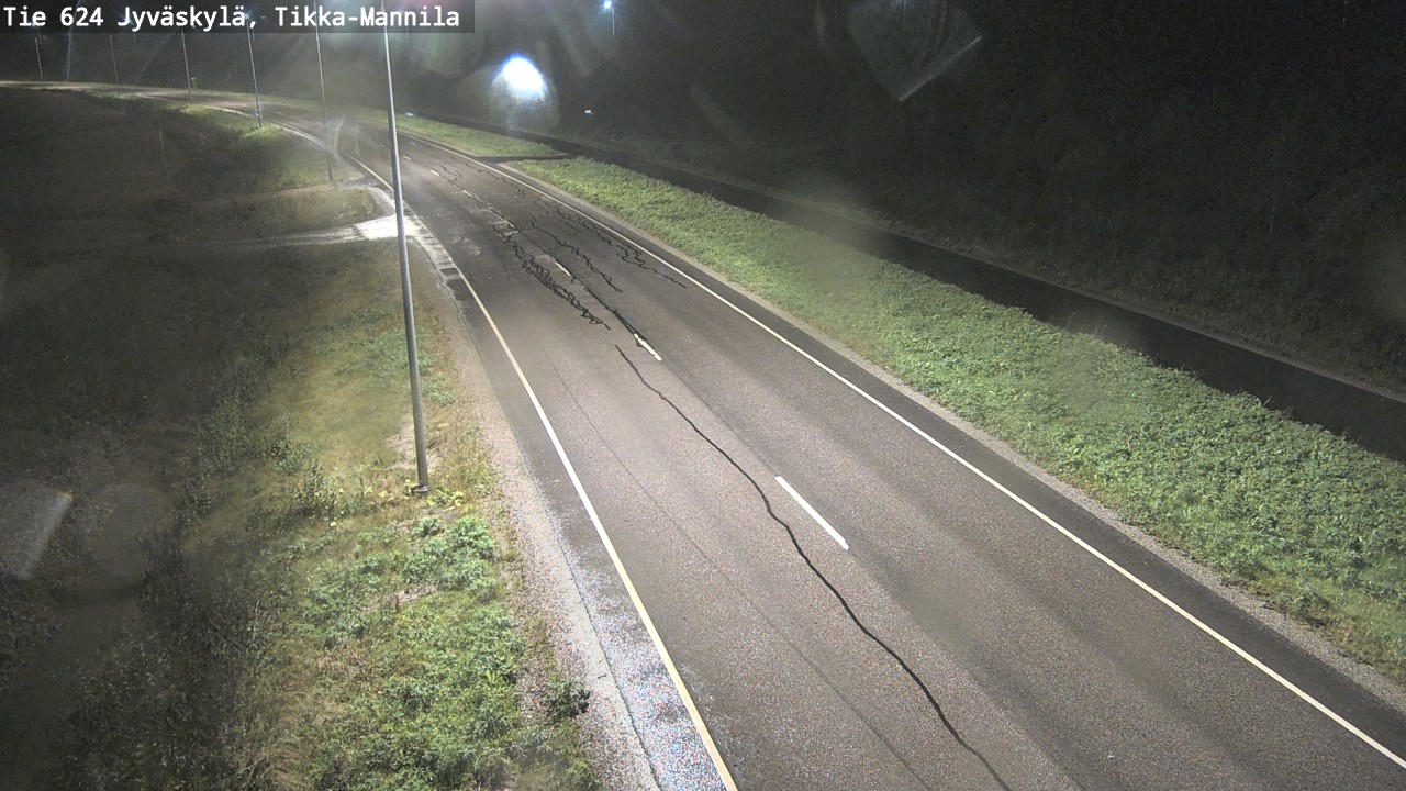 Weather Camera Image Road 624 Jyväskylä, Tikka-Mannila, Jyväskylä, Keski-Suomi