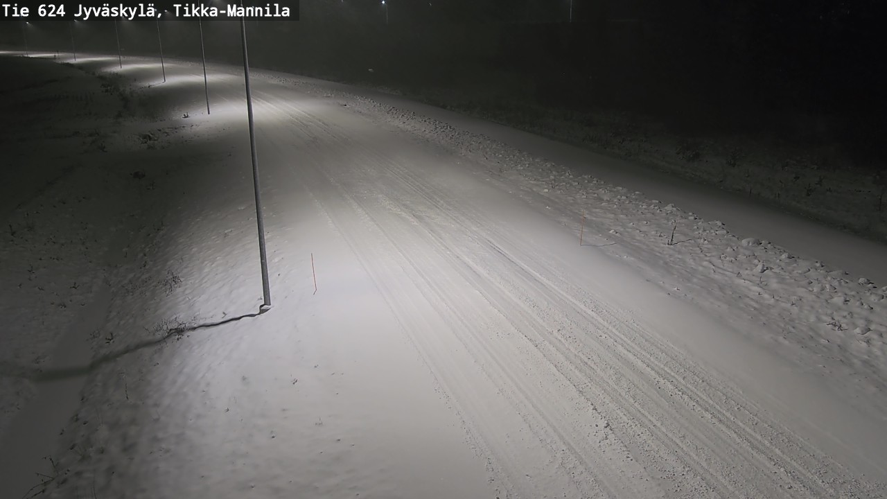 Kelikamerat Kuva Tie 624 Jyväskylä, Tikka-Mannila, Jyväskylä, Keski-Suomi