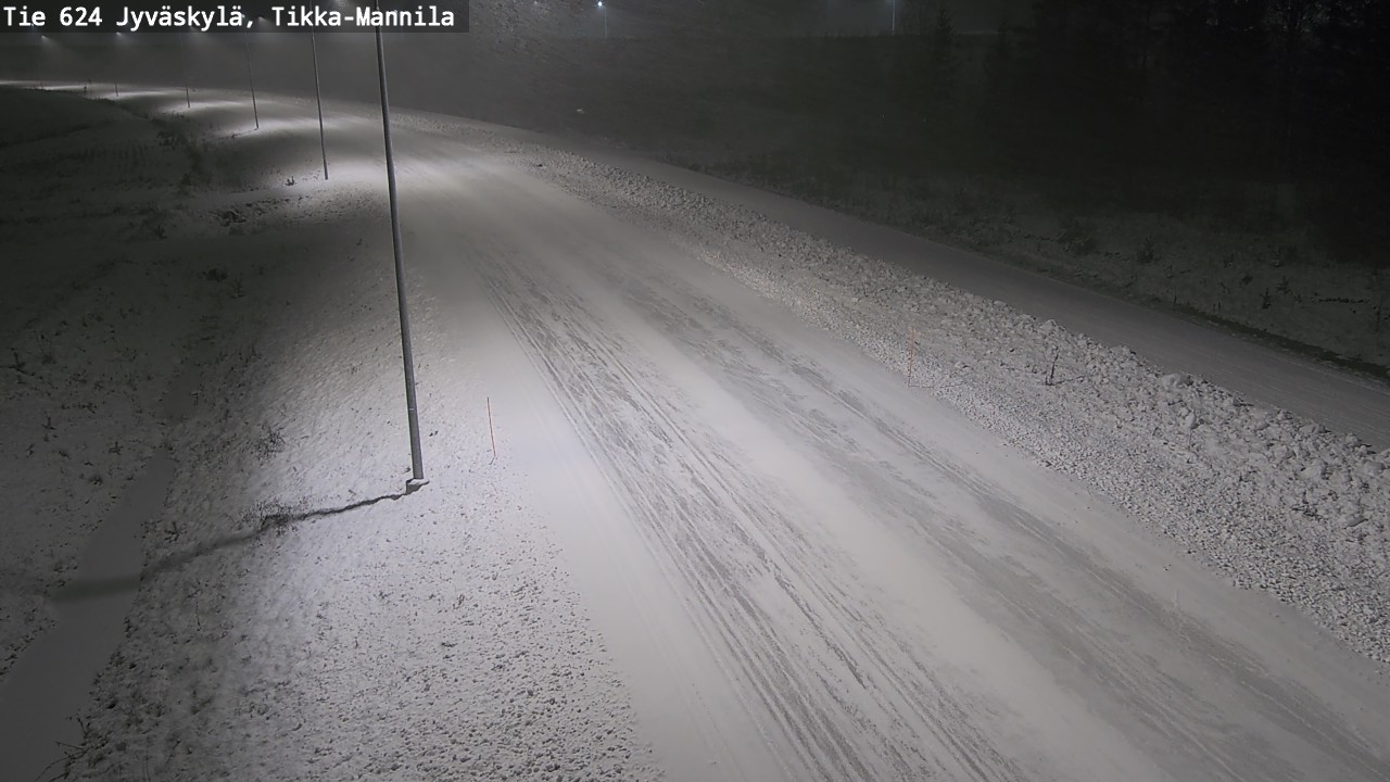 Kelikamerat Kuva Tie 624 Jyväskylä, Tikka-Mannila, Jyväskylä, Keski-Suomi