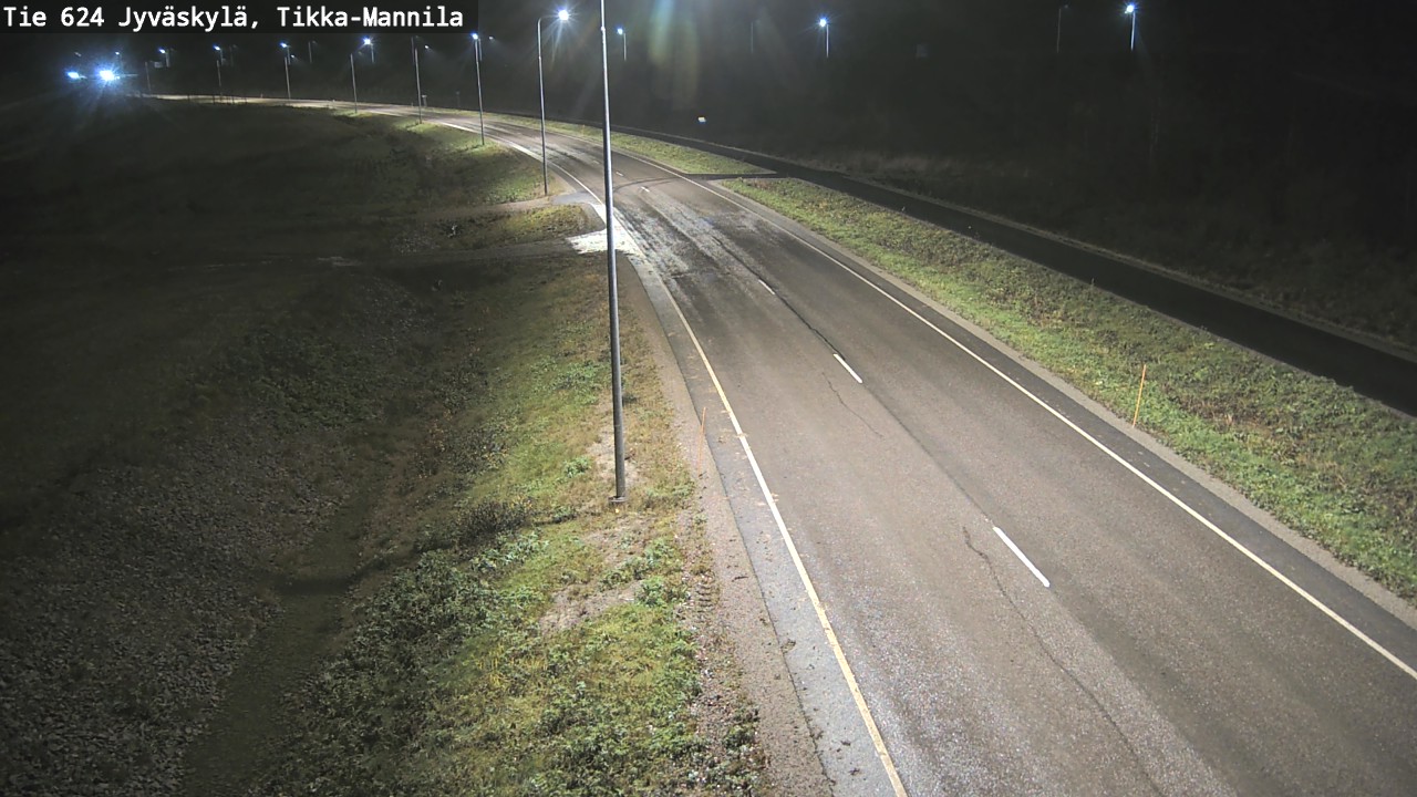 Kelikamerat Kuva Tie 624 Jyväskylä, Tikka-Mannila, Jyväskylä, Keski-Suomi