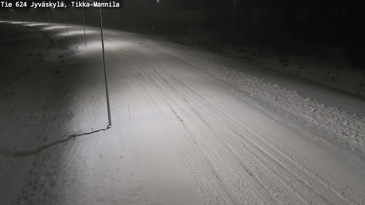 Kelikamerat Kuva Tie 624 Jyväskylä, Tikka-Mannila, Jyväskylä, Keski-Suomi