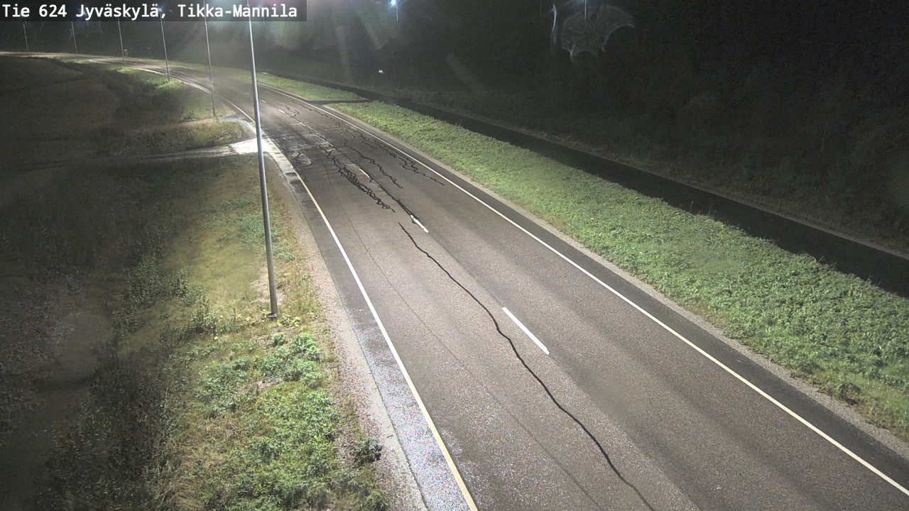 Weather Camera Image Road 624 Jyväskylä, Tikka-Mannila, Jyväskylä, Keski-Suomi