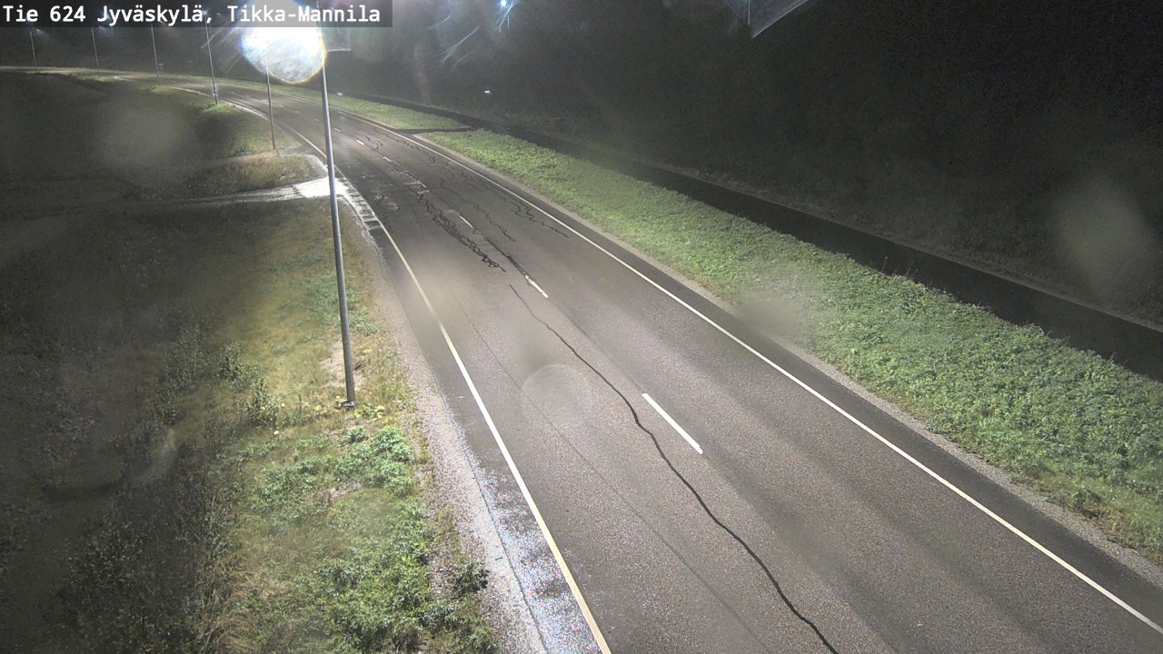 Weather Camera Image Road 624 Jyväskylä, Tikka-Mannila, Jyväskylä, Keski-Suomi
