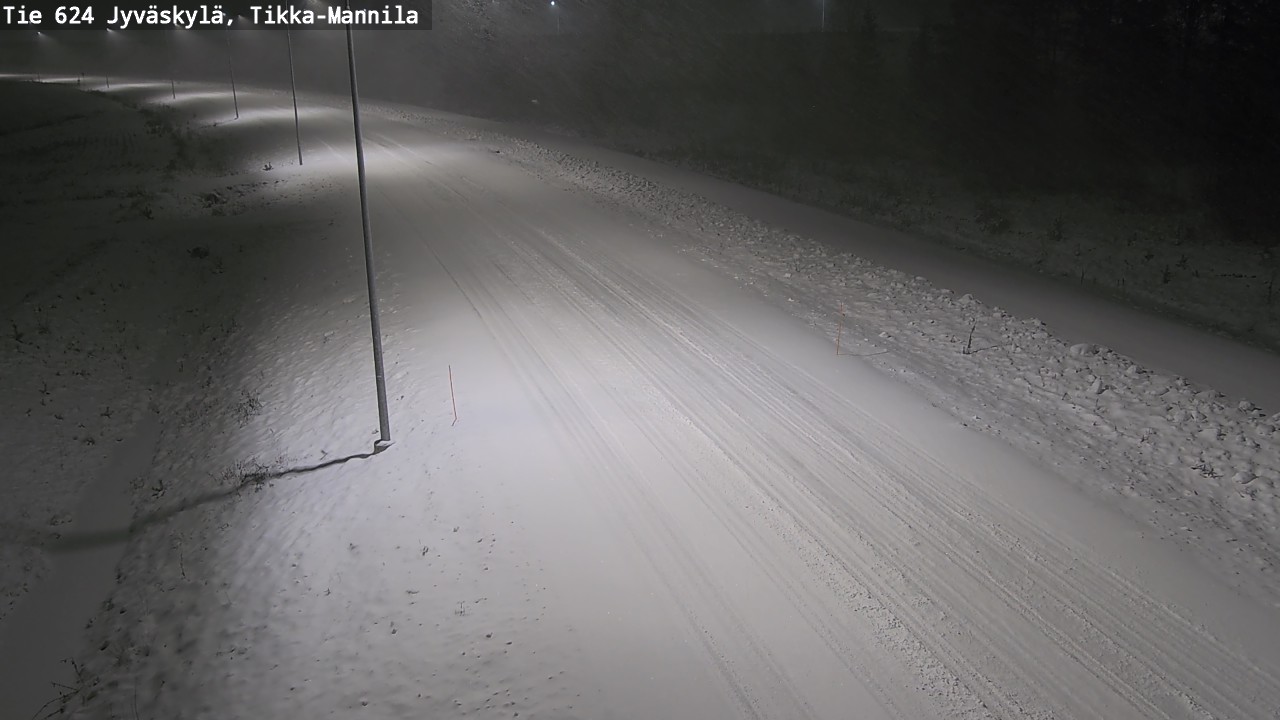 Kelikamerat Kuva Tie 624 Jyväskylä, Tikka-Mannila, Jyväskylä, Keski-Suomi