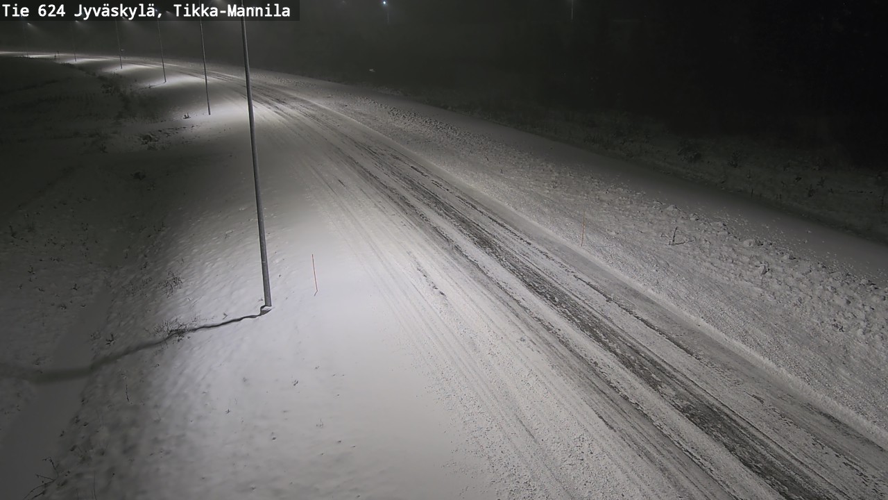 Kelikamerat Kuva Tie 624 Jyväskylä, Tikka-Mannila, Jyväskylä, Keski-Suomi