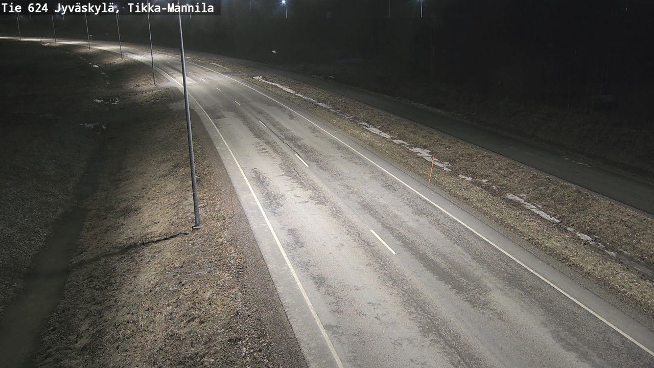 Weather Camera Image Road 624 Jyväskylä, Tikka-Mannila, Jyväskylä, Keski-Suomi
