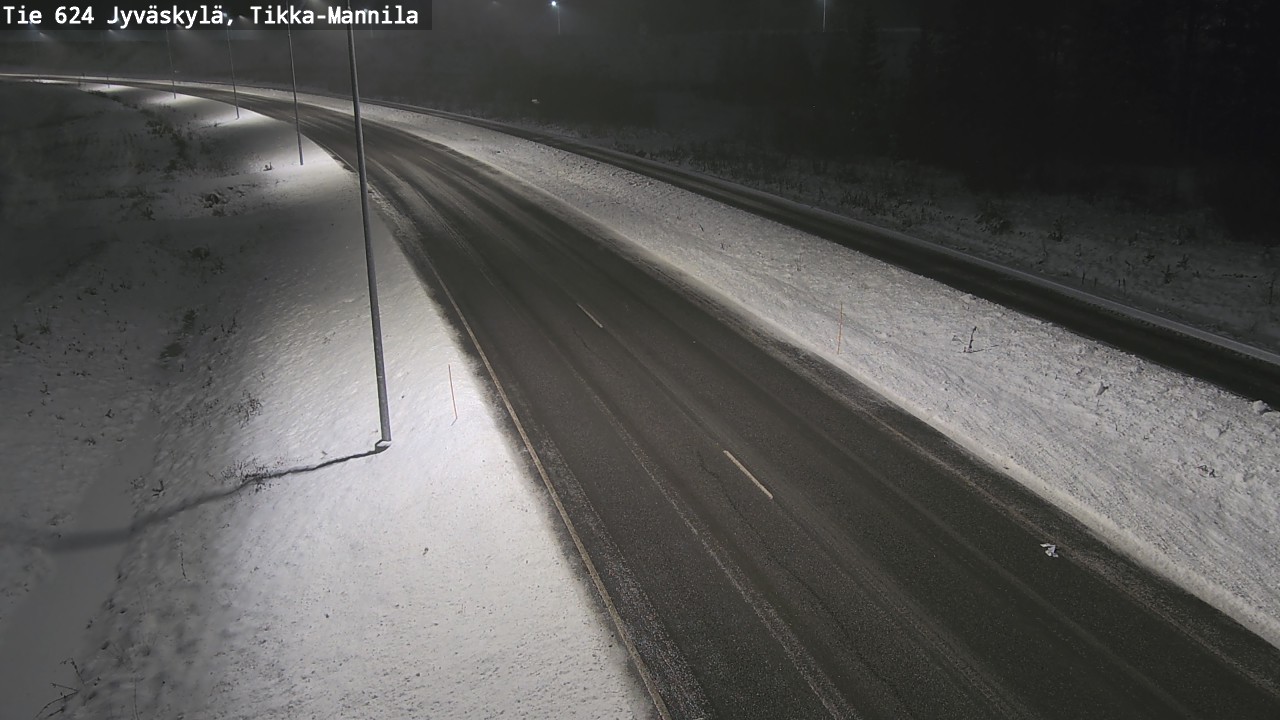 Weather Camera Image Road 624 Jyväskylä, Tikka-Mannila, Jyväskylä, Keski-Suomi