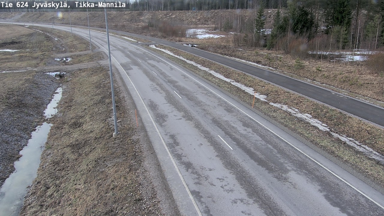 Kelikamerat Kuva Tie 624 Jyväskylä, Tikka-Mannila, Jyväskylä, Keski-Suomi