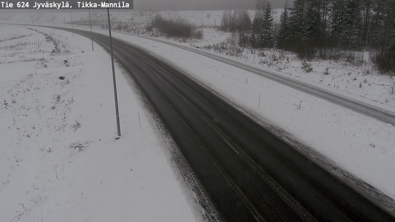 Kelikamerat Kuva Tie 624 Jyväskylä, Tikka-Mannila, Jyväskylä, Keski-Suomi