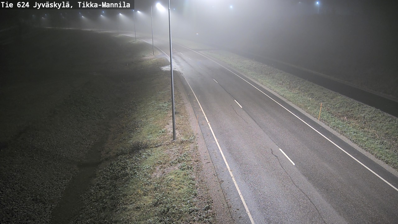 Kelikamerat Kuva Tie 624 Jyväskylä, Tikka-Mannila, Jyväskylä, Keski-Suomi