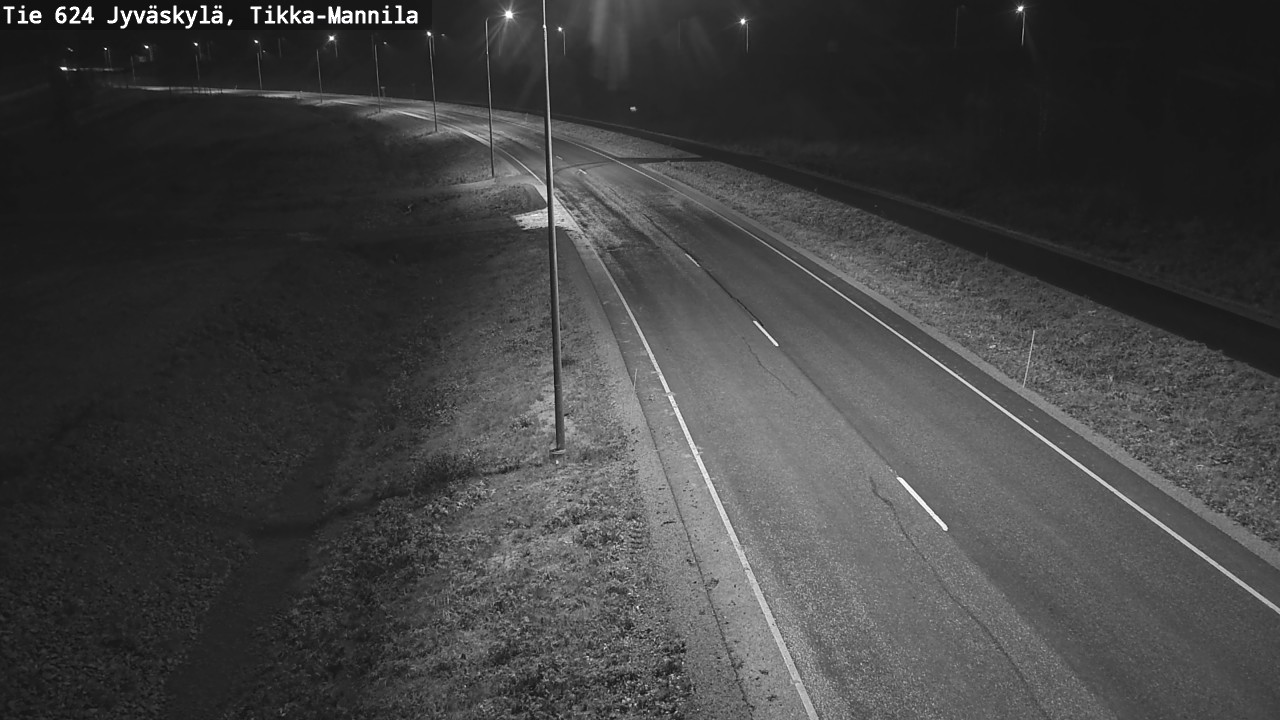 Kelikamerat Kuva Tie 624 Jyväskylä, Tikka-Mannila, Jyväskylä, Keski-Suomi