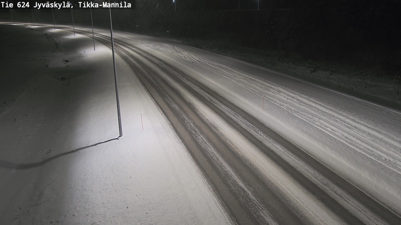 Kelikamerat Kuva Tie 624 Jyväskylä, Tikka-Mannila, Jyväskylä, Keski-Suomi