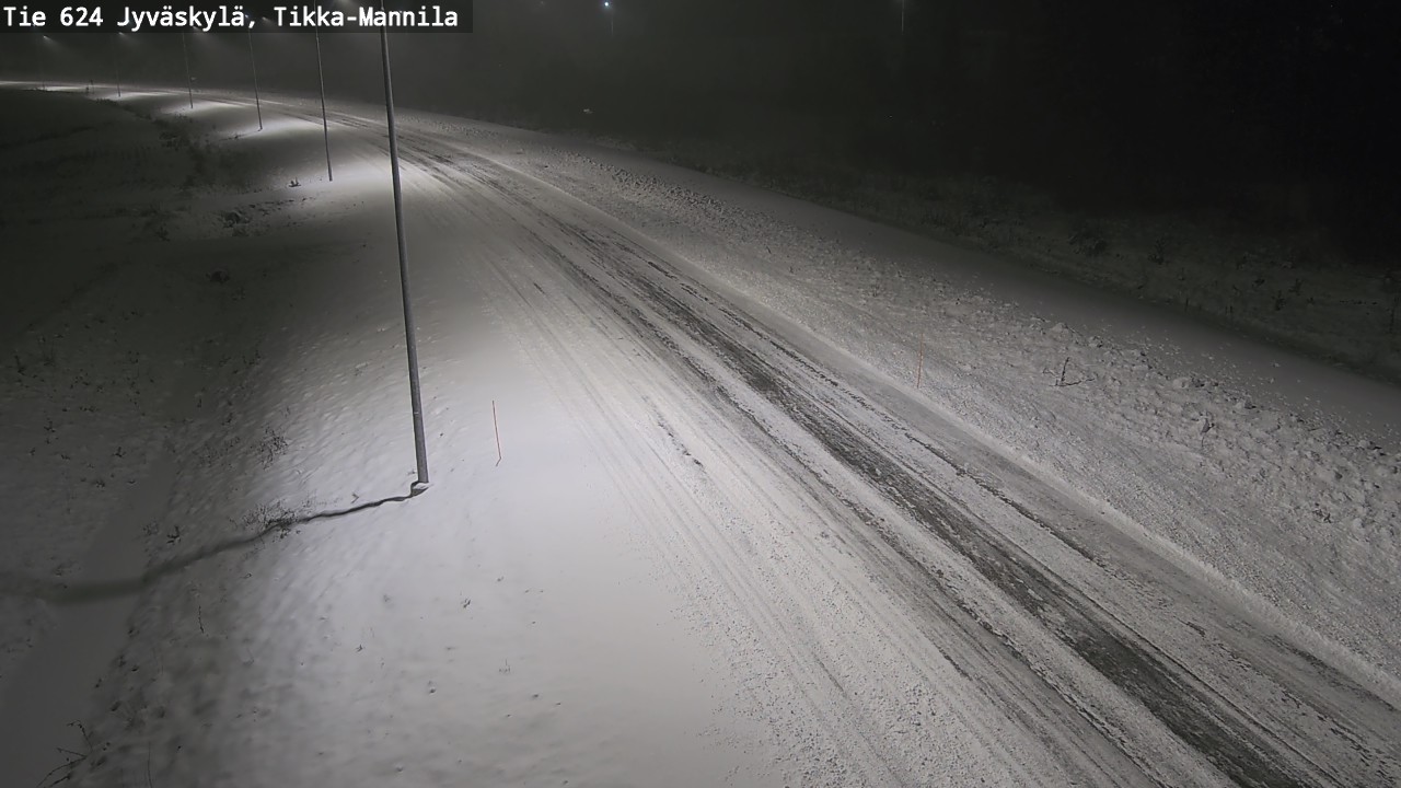 Kelikamerat Kuva Tie 624 Jyväskylä, Tikka-Mannila, Jyväskylä, Keski-Suomi