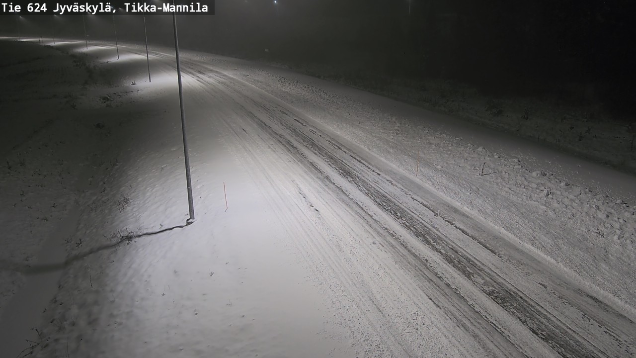 Kelikamerat Kuva Tie 624 Jyväskylä, Tikka-Mannila, Jyväskylä, Keski-Suomi