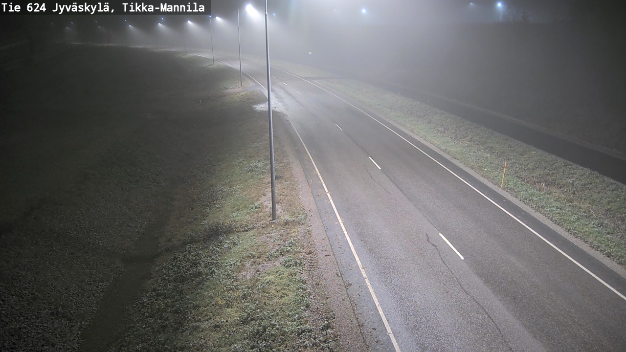 Kelikamerat Kuva Tie 624 Jyväskylä, Tikka-Mannila, Jyväskylä, Keski-Suomi